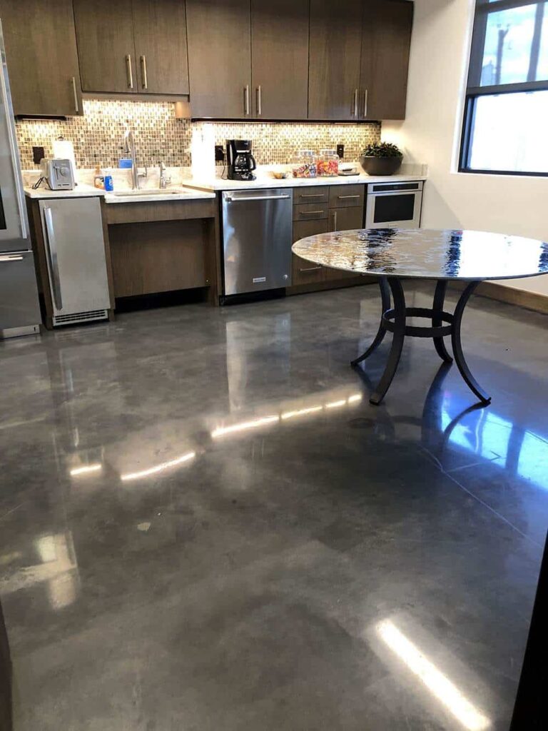 concrete for kitchen flooring