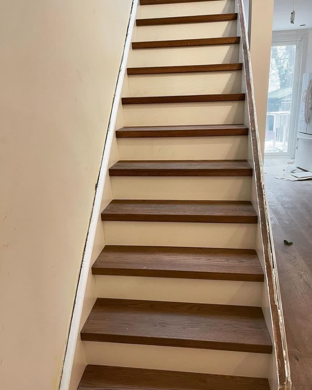 Repair and replacement of stair flooring