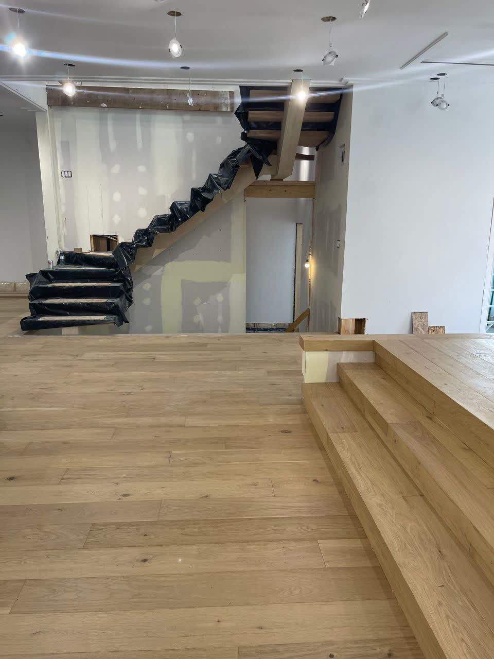 Building and installation of stairs